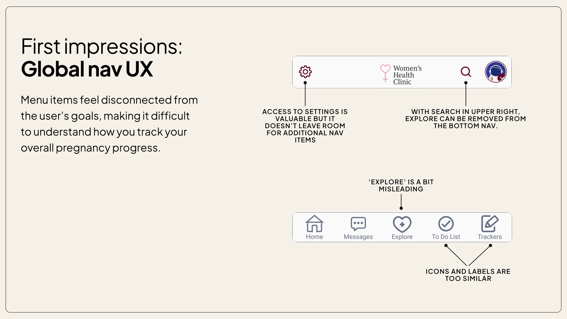 UX audit slide 4 of 7